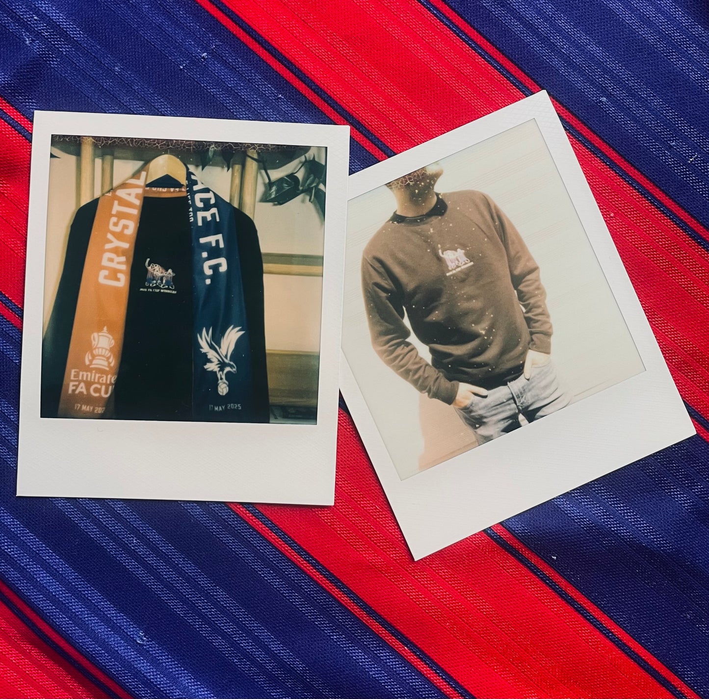 Crystal Palace 2025 FA Cup Winners | Embroidery | Sweatshirt