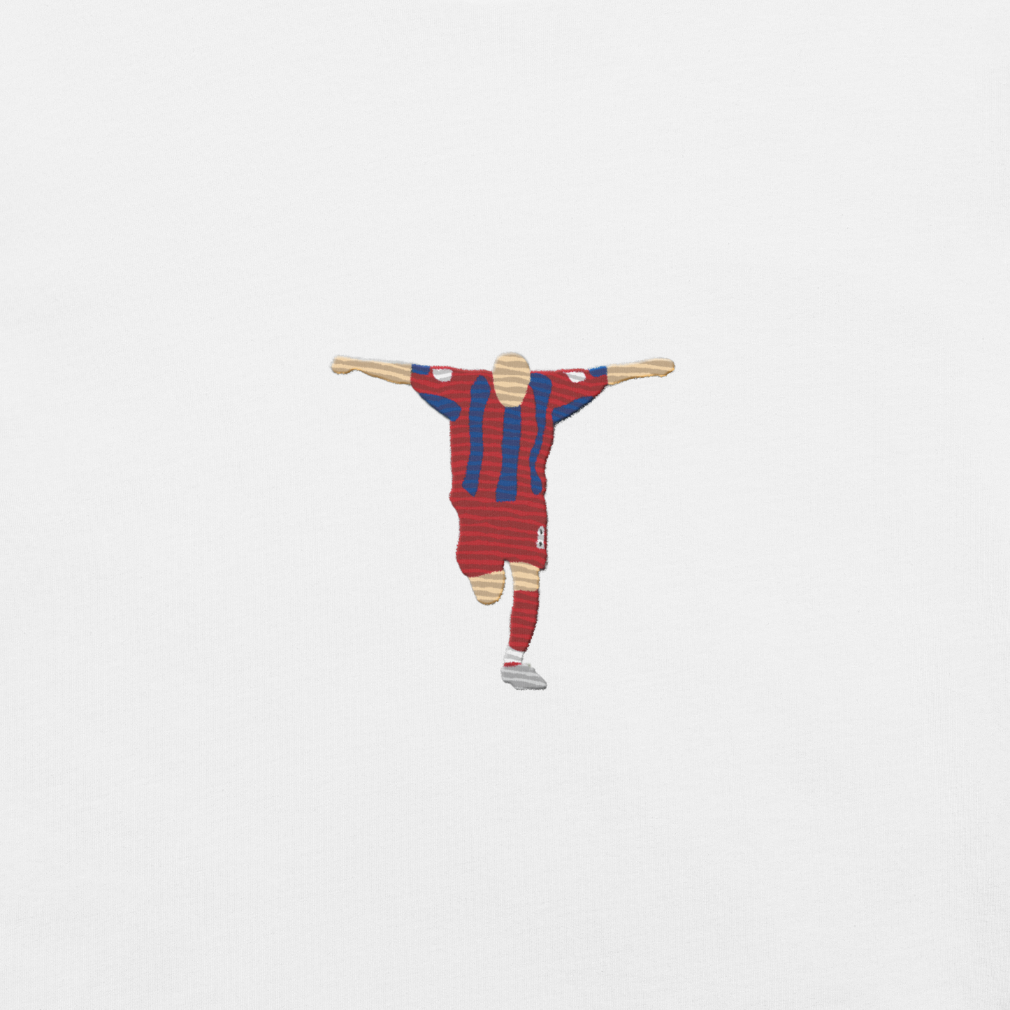 Andy Johnson | Crystal Palace | Embroidery | Organic Cotton T-shirt
