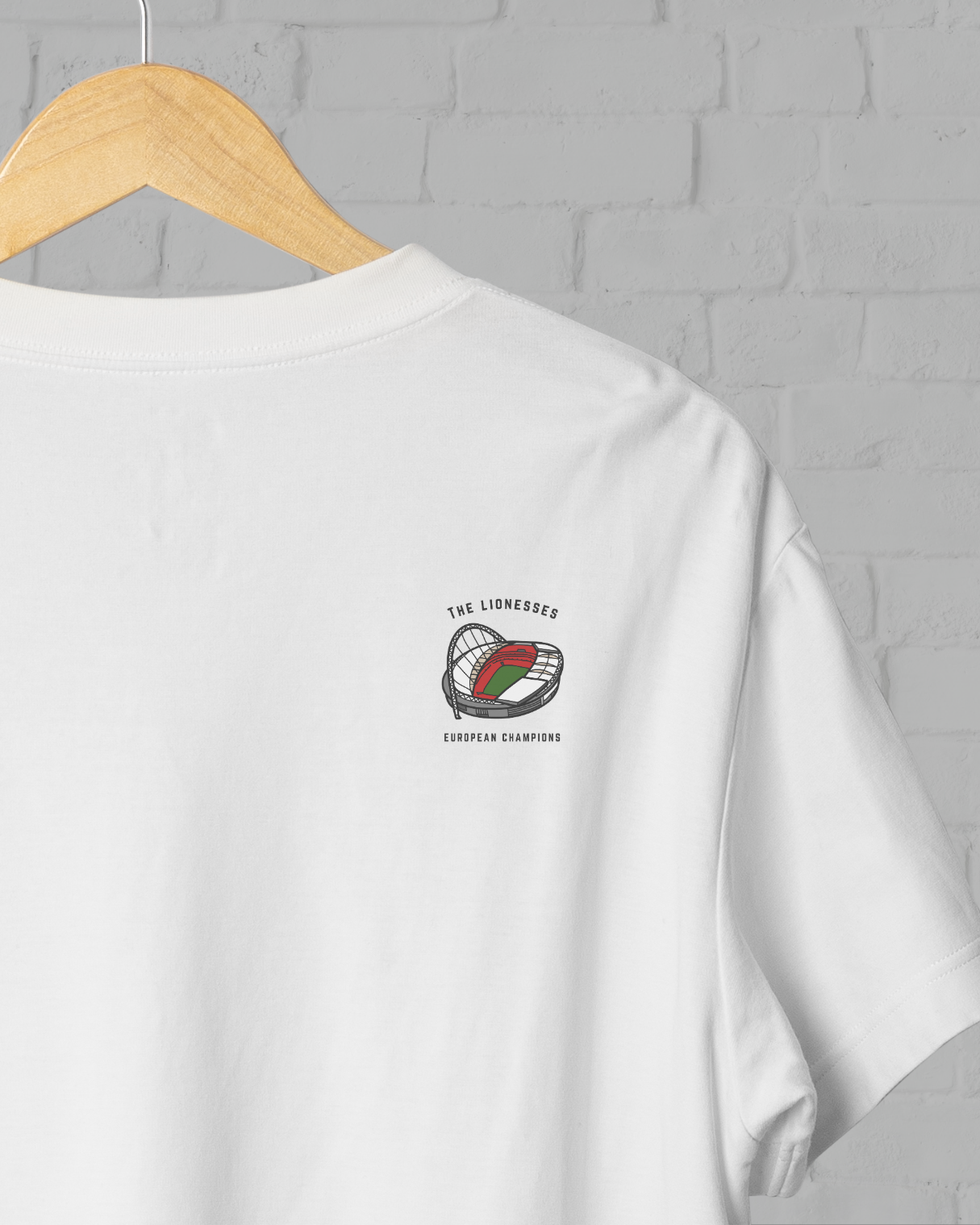The Lionesses | England | Print | Organic Cotton T-shirt