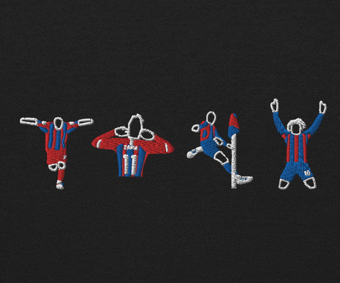 Icons Through The Years | Crystal Palace | Embroidery | Sweatshirt