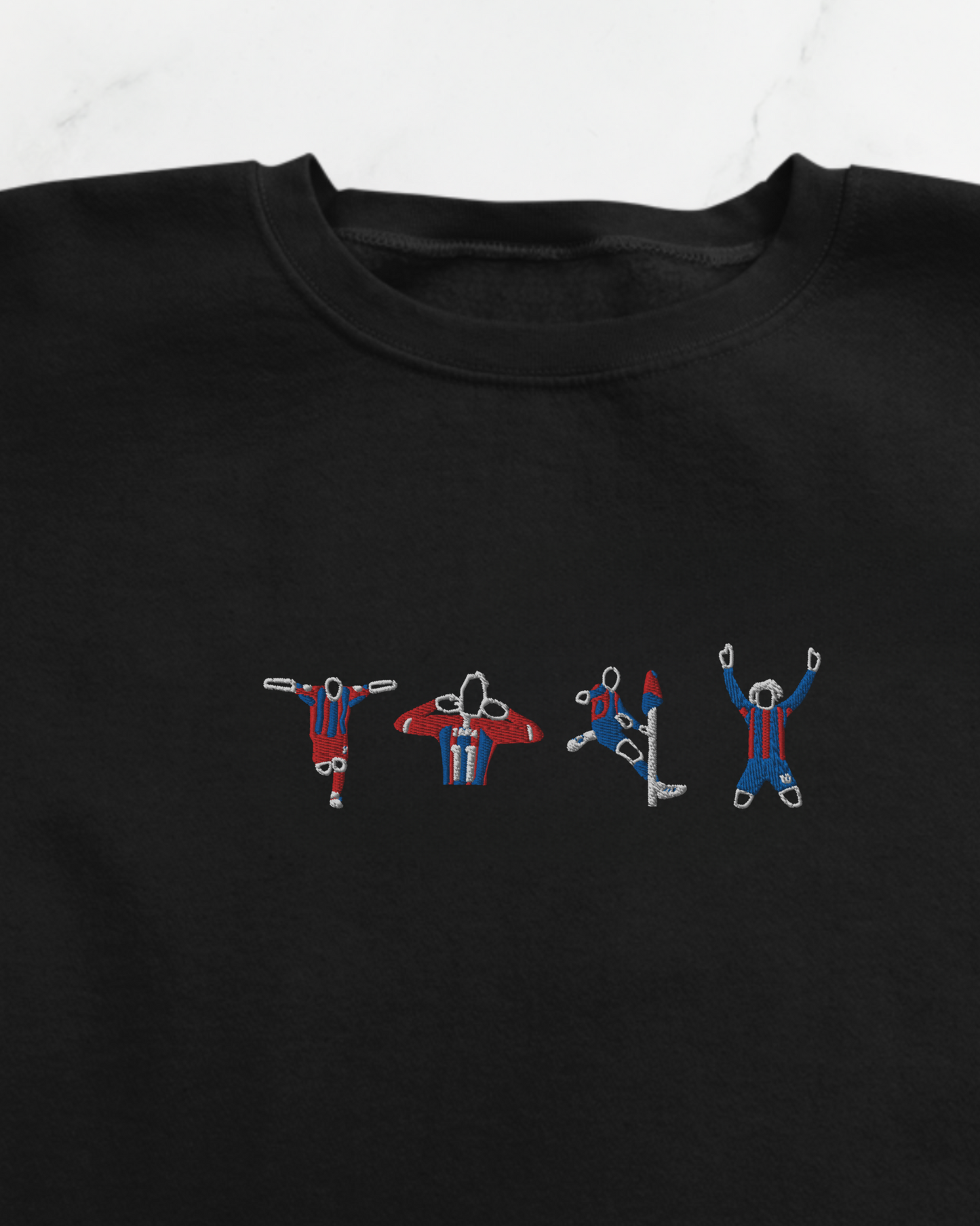 Icons Through The Years | Crystal Palace | Embroidery | Sweatshirt