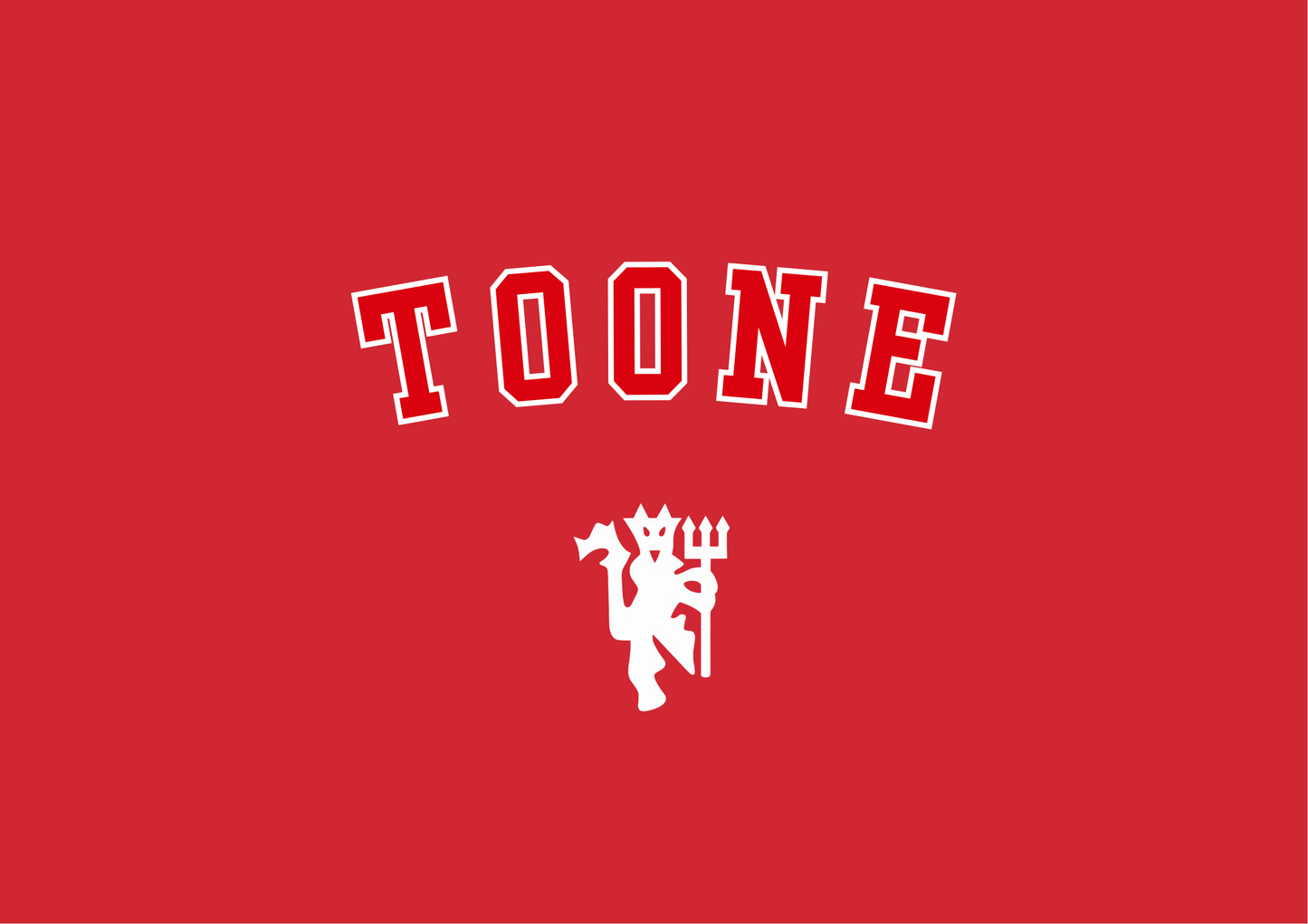 Ella Toone | Manchester United | Red Print | Organic Cotton Unisex T-shirt