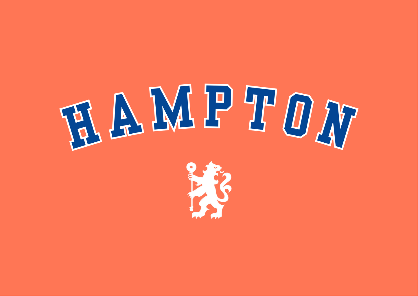 Hannah Hampton | Chelsea | Orange Print | Organic Cotton Unisex T-shirt