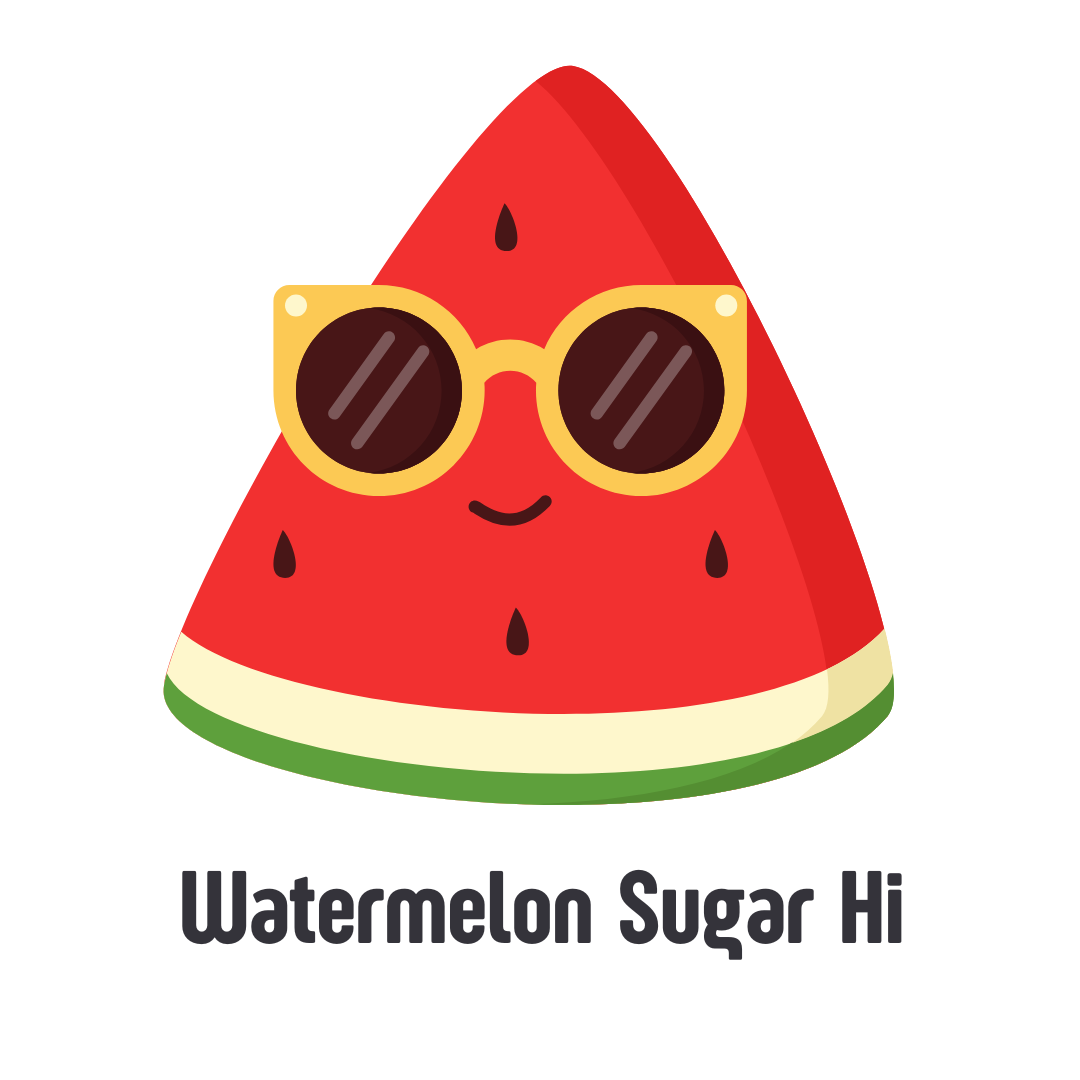 Watermelon Sugar Hi | Print | Organic Cotton T-shirt