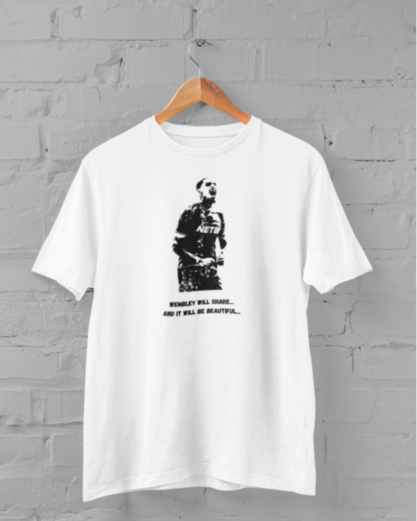Maxence Lacroix | Crystal Palace | Print | Organic Cotton White T-shirt