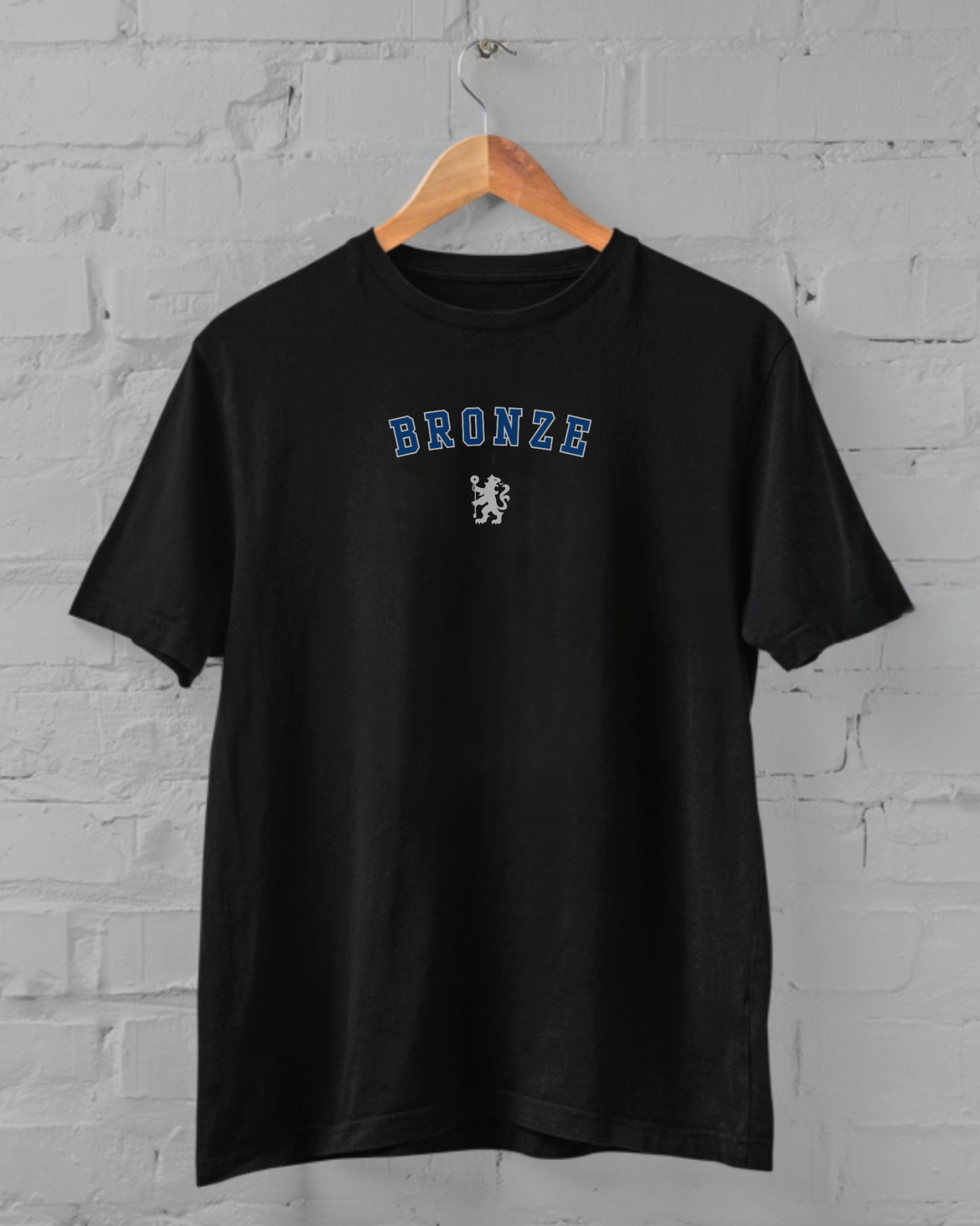 Lucy Bronze | Chelsea | Print | Organic Cotton Unisex Black T-shirt