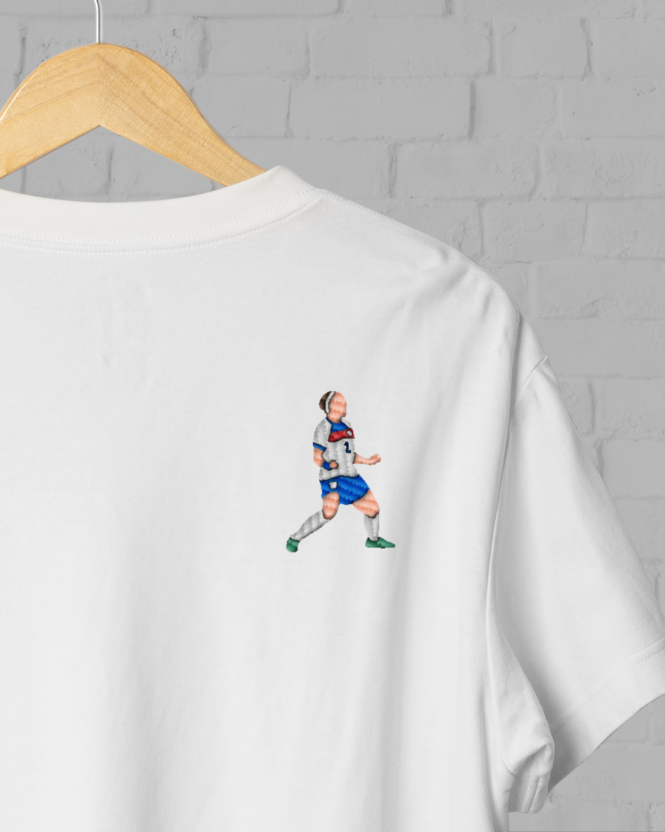 Lucy Bronze EURO 2025 | England | Unisex | Embroidery | Organic Cotton T-shirt