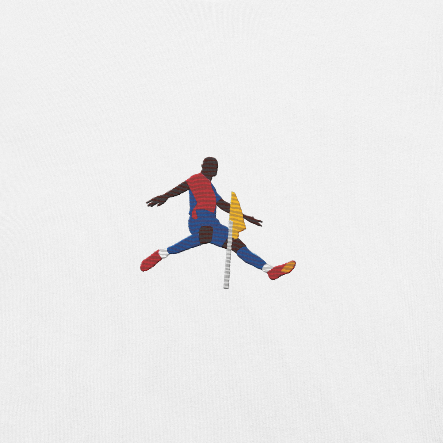 Mateta Away Celebration | Crystal Palace | Embroidery | Organic Cotton T-shirt