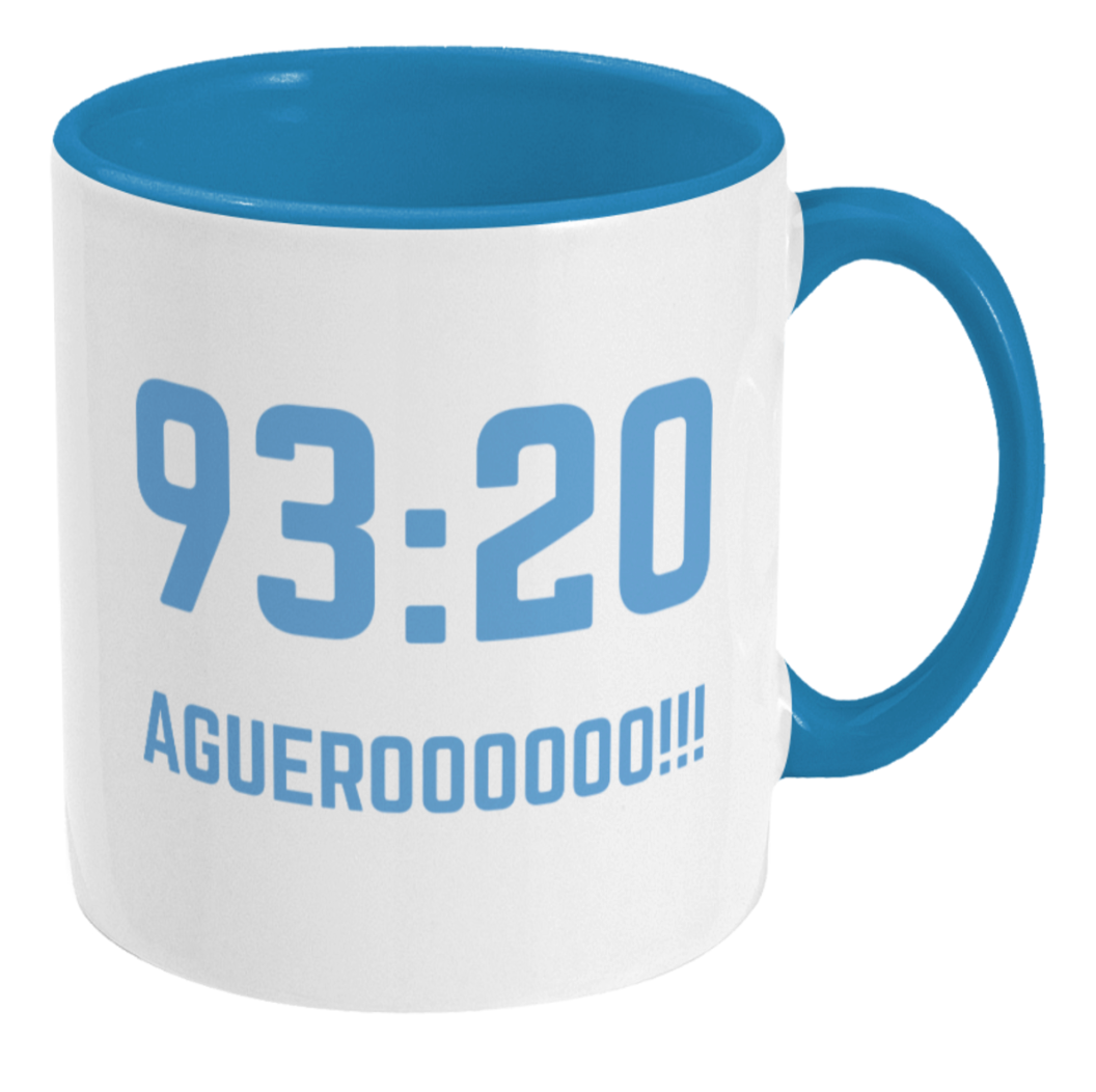 93:20 Agueroooo!!! | Manchester City | Mug