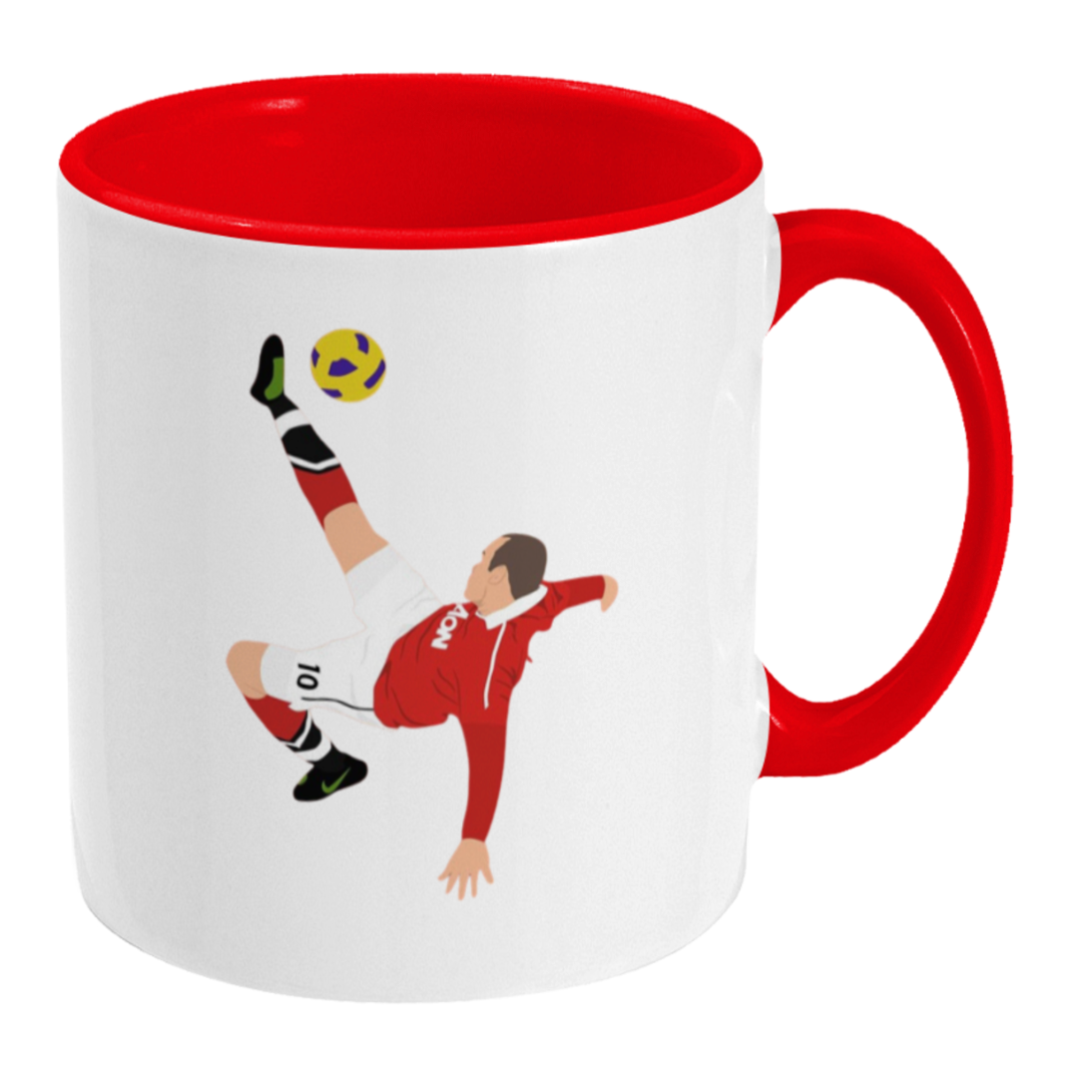 Rooney Overhead Kick | Manchester United | Two Toned Mug