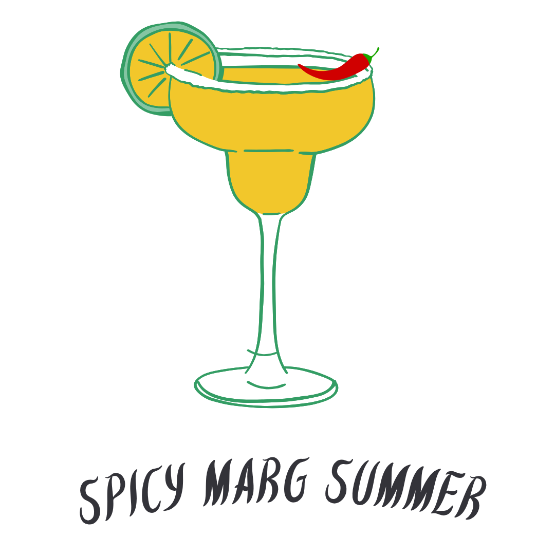 Spicy Marg Summer | Print | Organic Cotton T-shirt