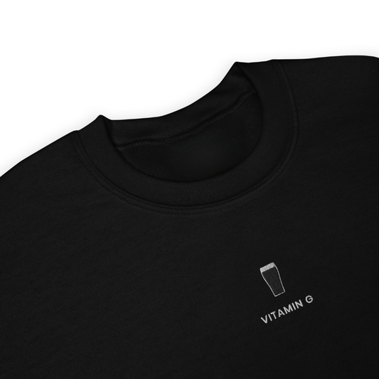 Vitamin G – Guinness Inspired Sweatshirt, Irish Pub Culture Gift