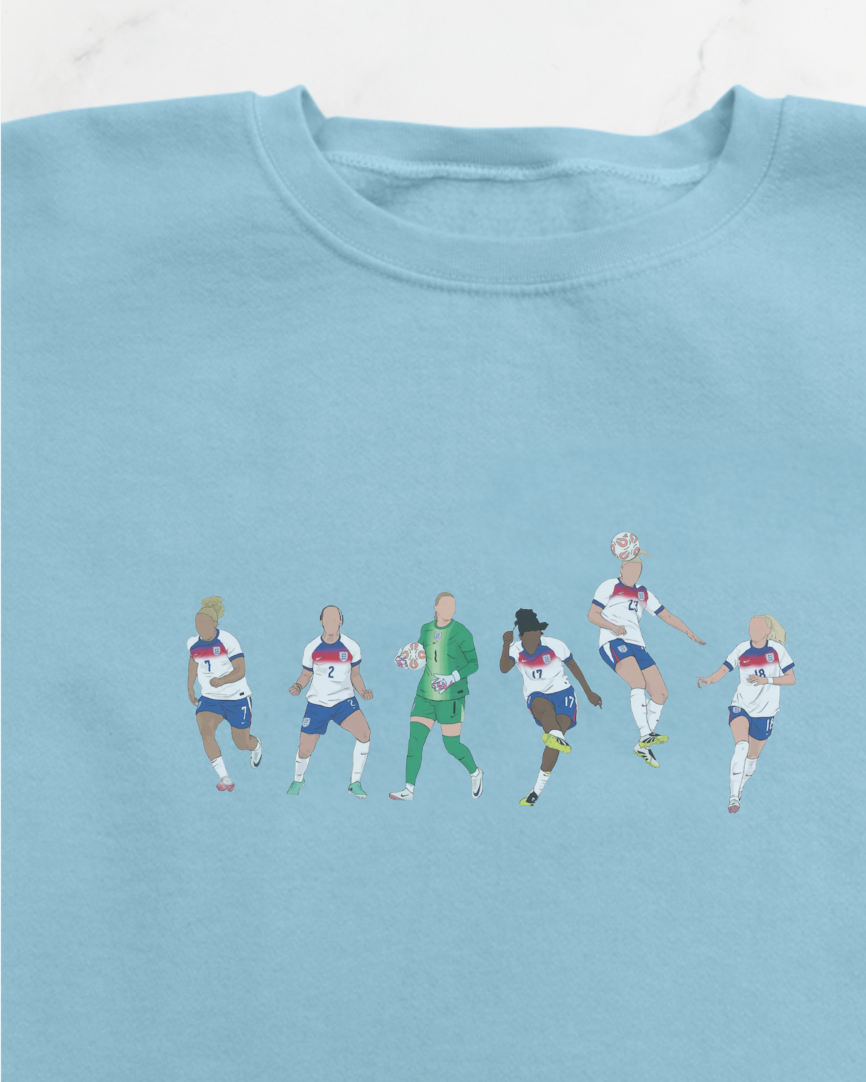 England EURO 2025 | England Team | Print | Sweatshirt