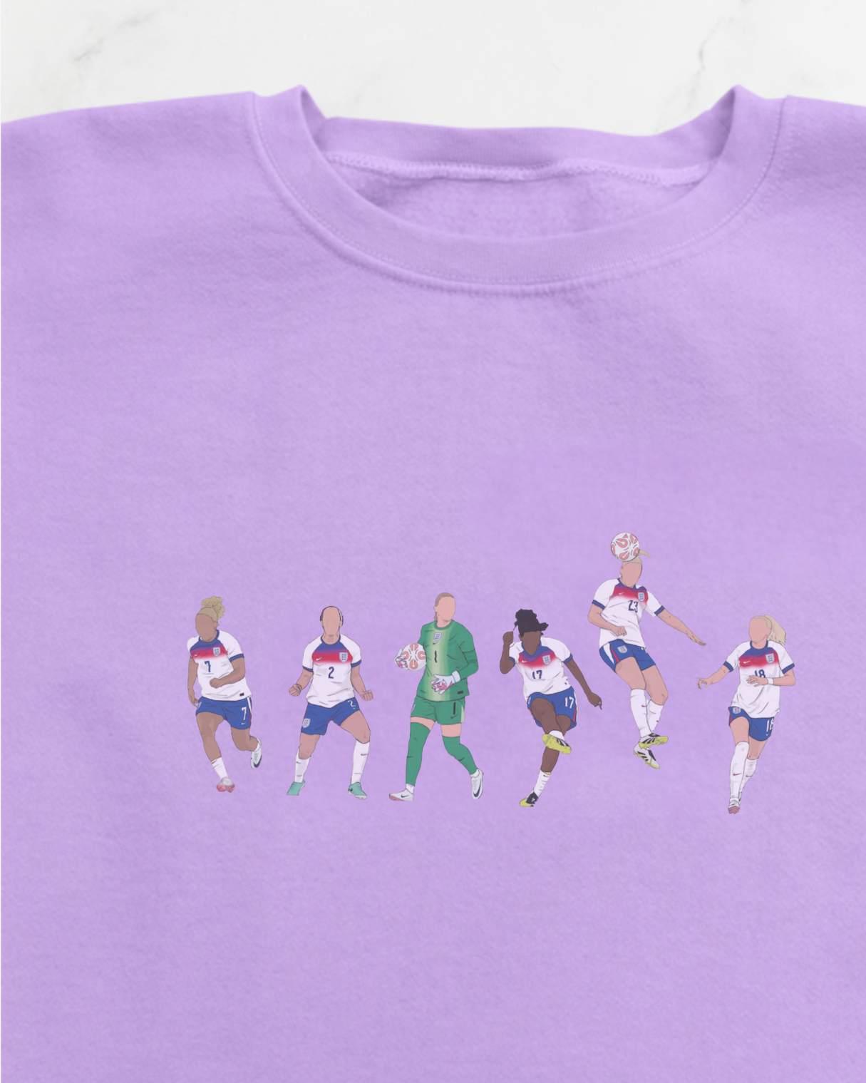 England EURO 2025 | England Team | Print | Sweatshirt