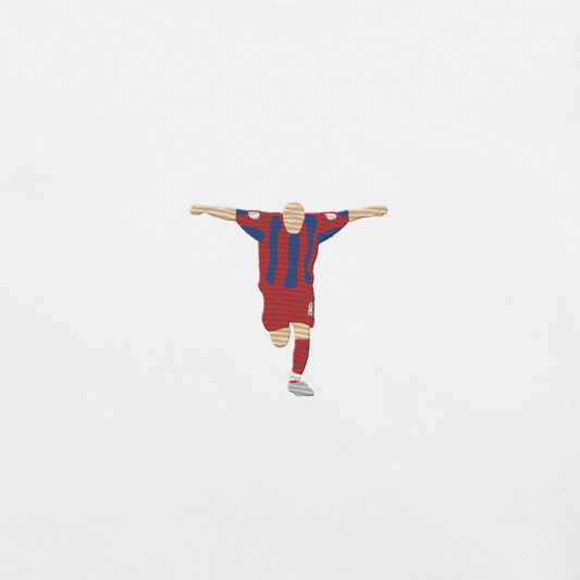 Andy Johnson | Crystal Palace | Embroidery | Organic Cotton T-shirt