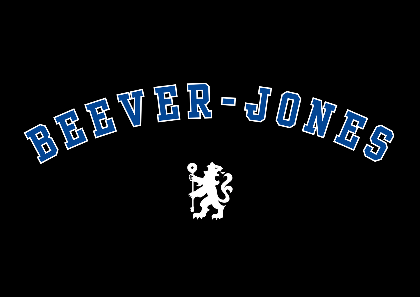 Aggie Beever-Jones | Chelsea | Print | Organic Cotton Unisex Black T-shirt