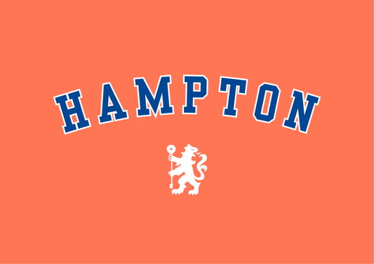 Hannah Hampton | Chelsea | Orange Print | Organic Cotton Unisex T-shirt