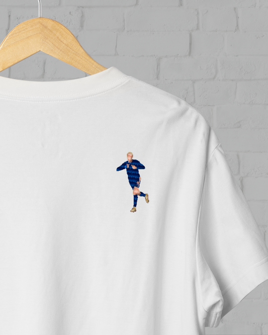 Jamie Vardy | Leicester City | Embroidery | Organic Cotten T-shirt