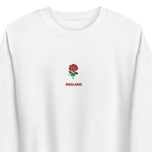England | Six Nations | White | Sweatshirt | Unisex