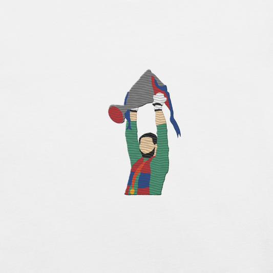 Julian Speroni | Crystal Palace | Embroidery | Organic Cotton T-shirt