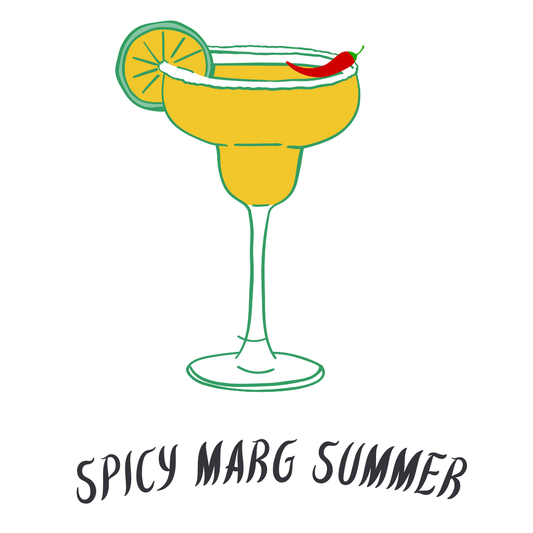 Spicy Marg Summer | Print | Organic Cotton T-shirt