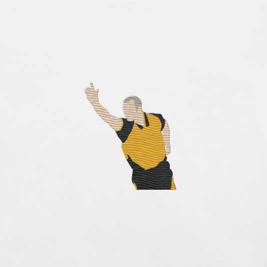 Steve Bull | Wolves | Embroidery | Organic Cotton T-shirt