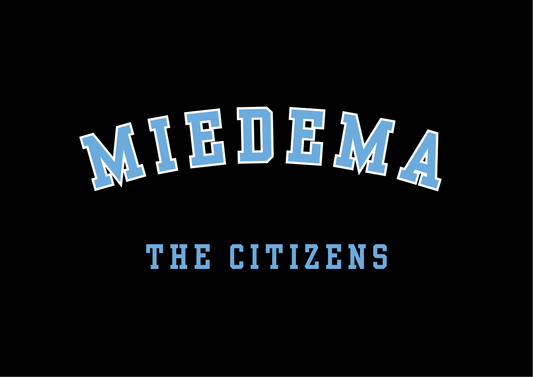 Vivianne Miedema | Manchester City | Black Print | Organic Cotton Unisex T-shirt