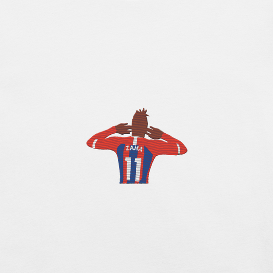 Wilfried Zaha | Crystal Palace | Embroidery | Organic Cotton T-shirt