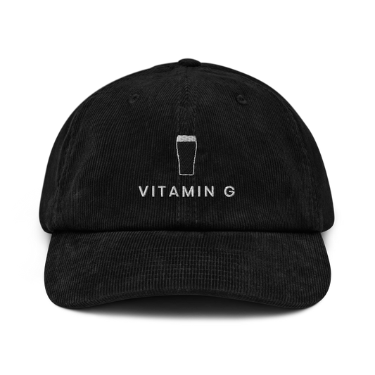 Guinness VITAMIN G | Corduroy | Black Cap
