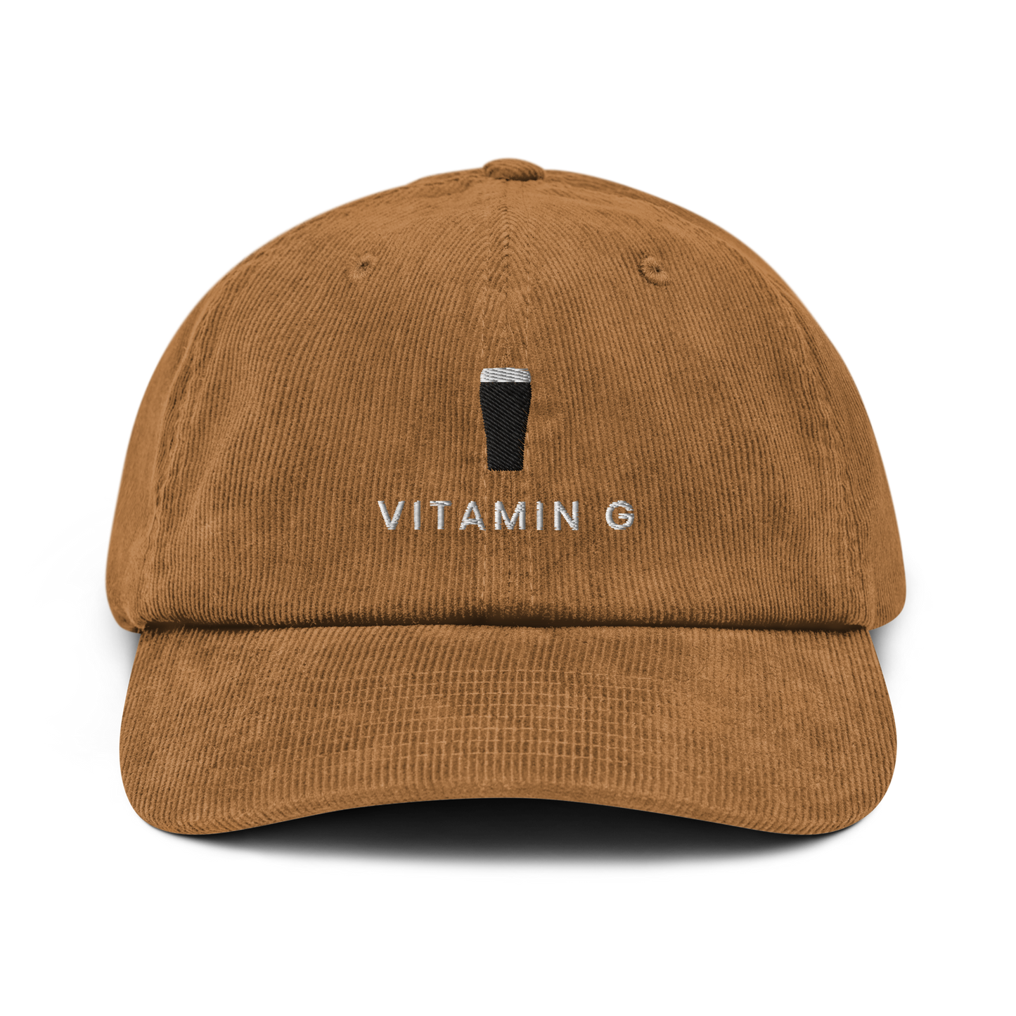 Guinness VITAMIN G | Corduroy | Brown Cap