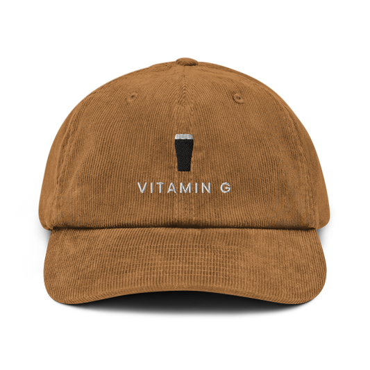 Guinness VITAMIN G | Corduroy | Brown Cap