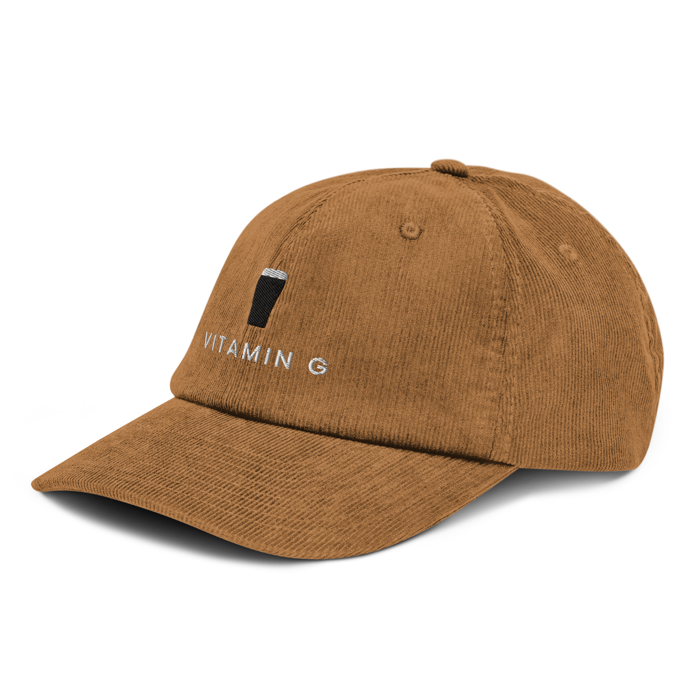 Guinness VITAMIN G | Corduroy | Brown Cap