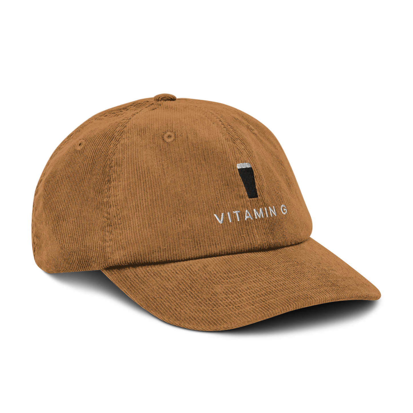 Guinness VITAMIN G | Corduroy | Brown Cap