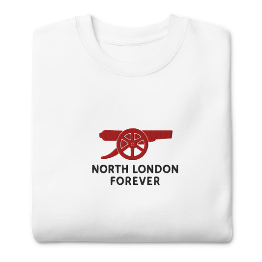 North London Forever | Arsenal | Sweatshirt | Embroidered