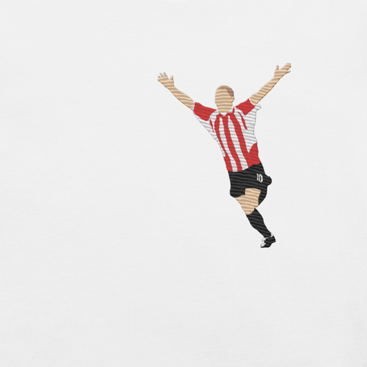 Kevin Phillips | Sunderland | Embroidery | Organic Cotton T-shirt